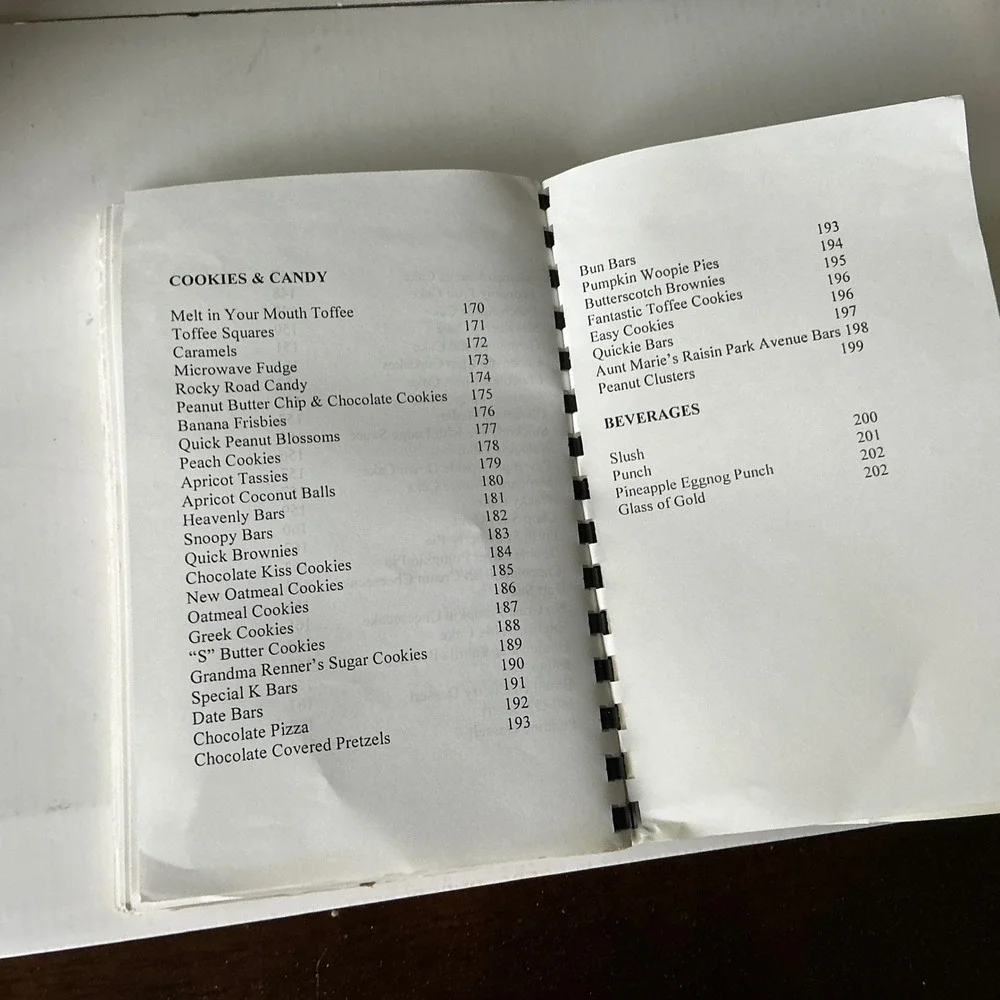 Vintage 1999 NCCW Board Cookbook National Council of Catholic Women Kansas City